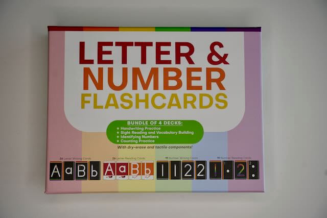 Letter & Number Flashcards