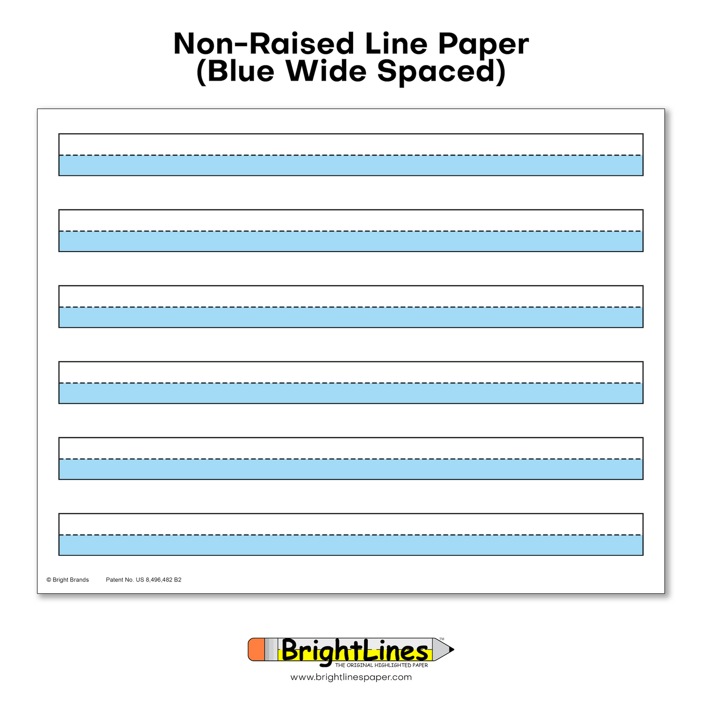 BrightLines - Wide Line Paper