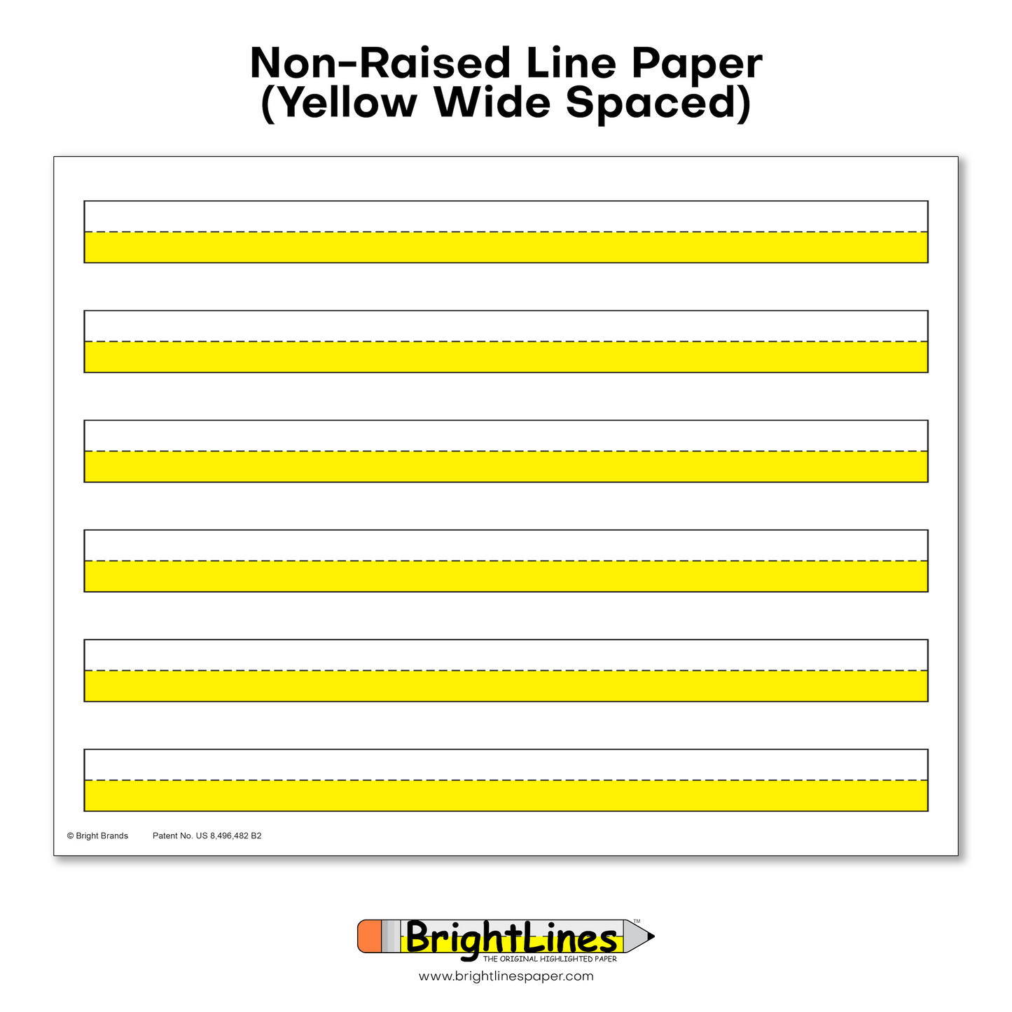 BrightLines - Wide Line Paper