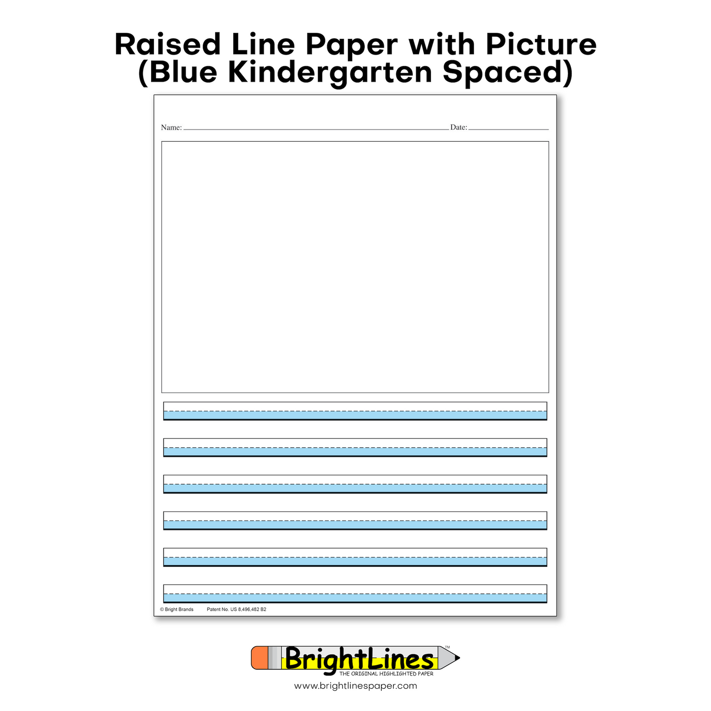 BrightLines - Wide Line Paper