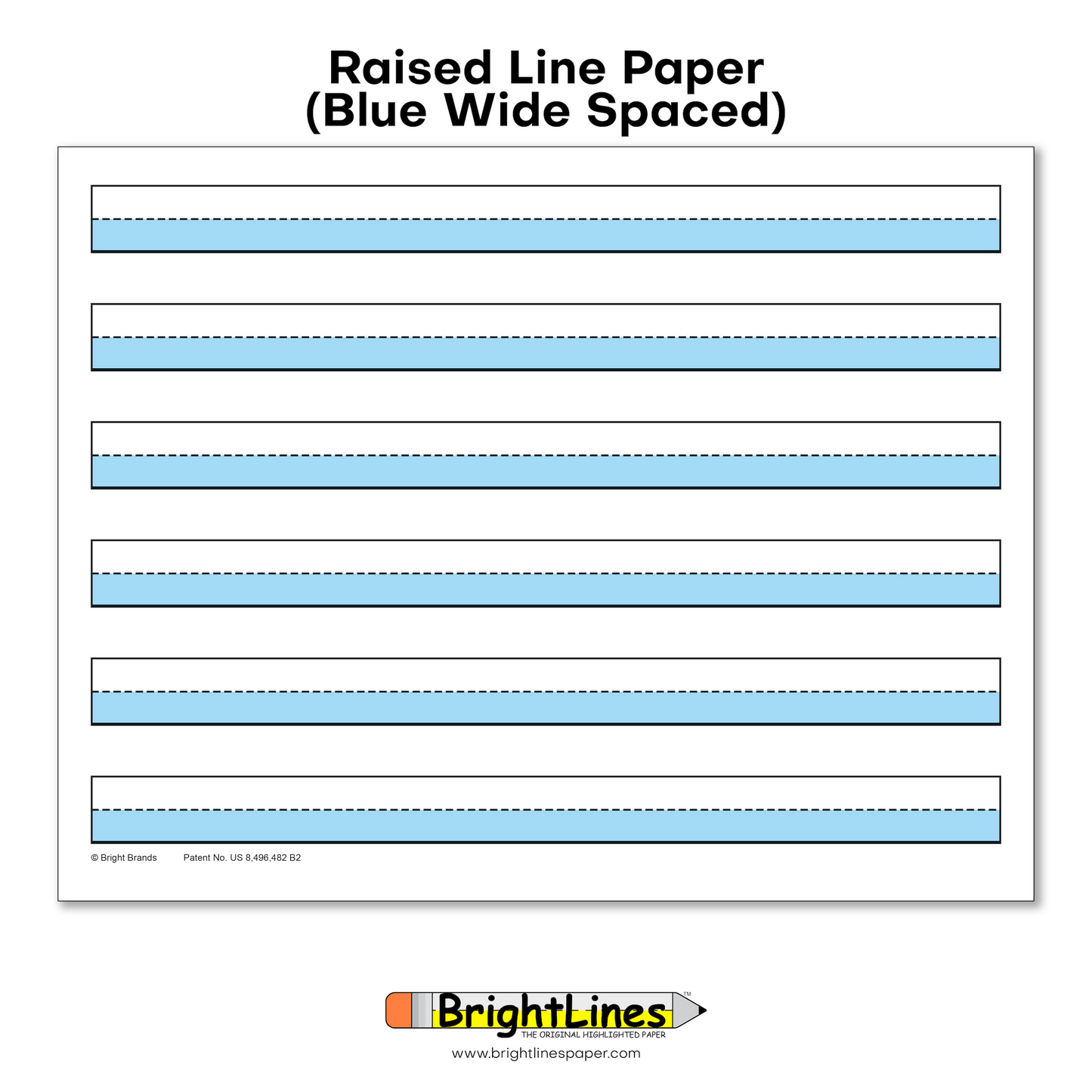 BrightLines - Wide Line Paper