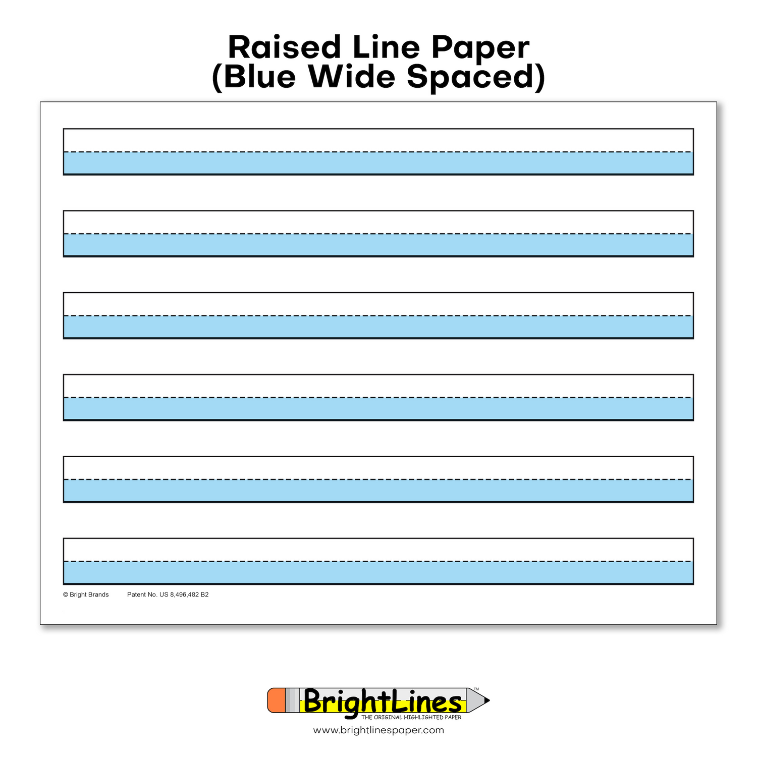 Wide Spaced Paper