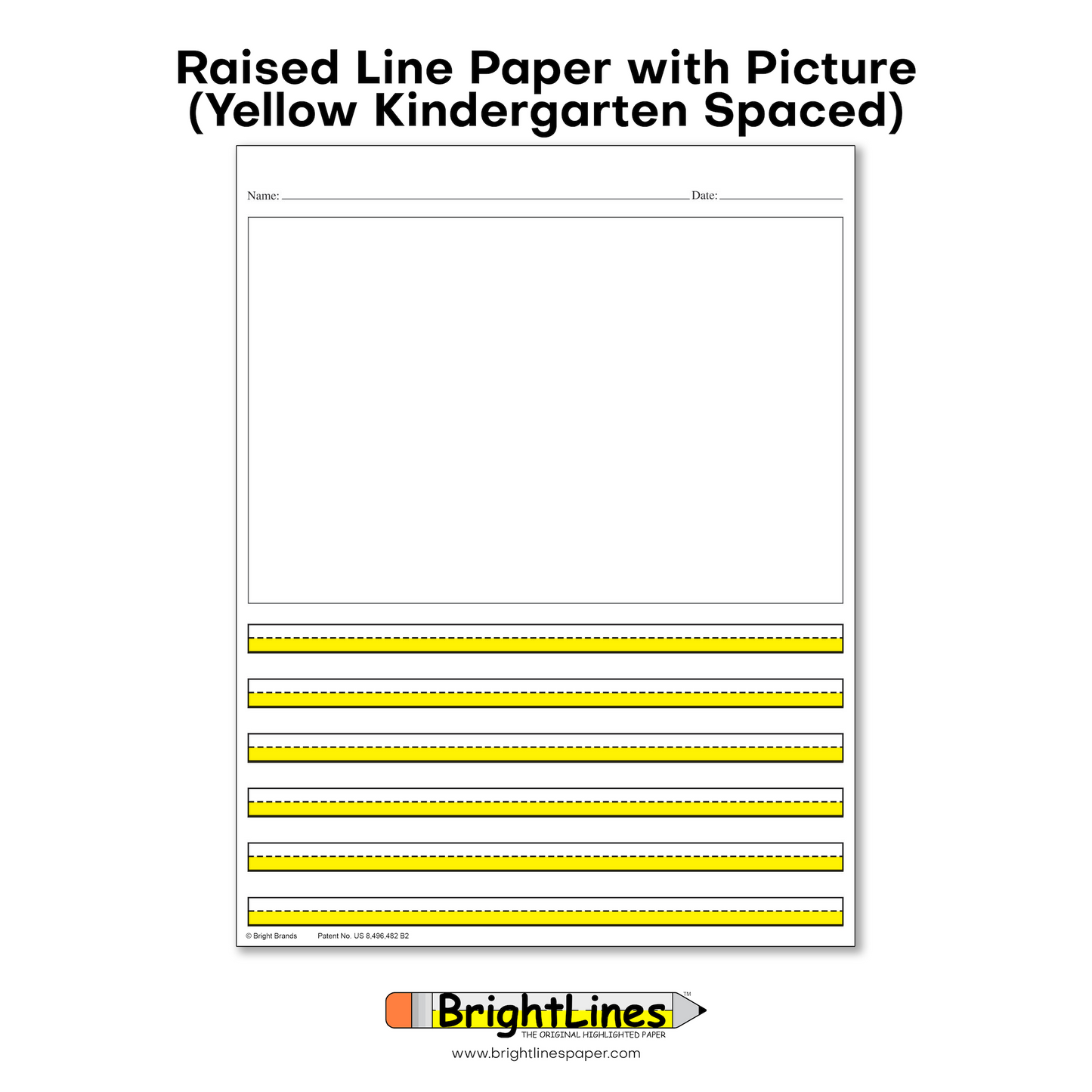 BrightLines - Wide Line Paper