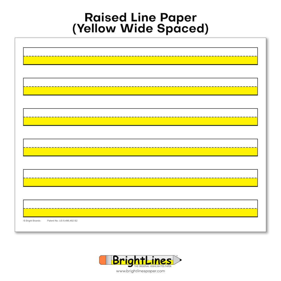 BrightLines - Wide Line Paper