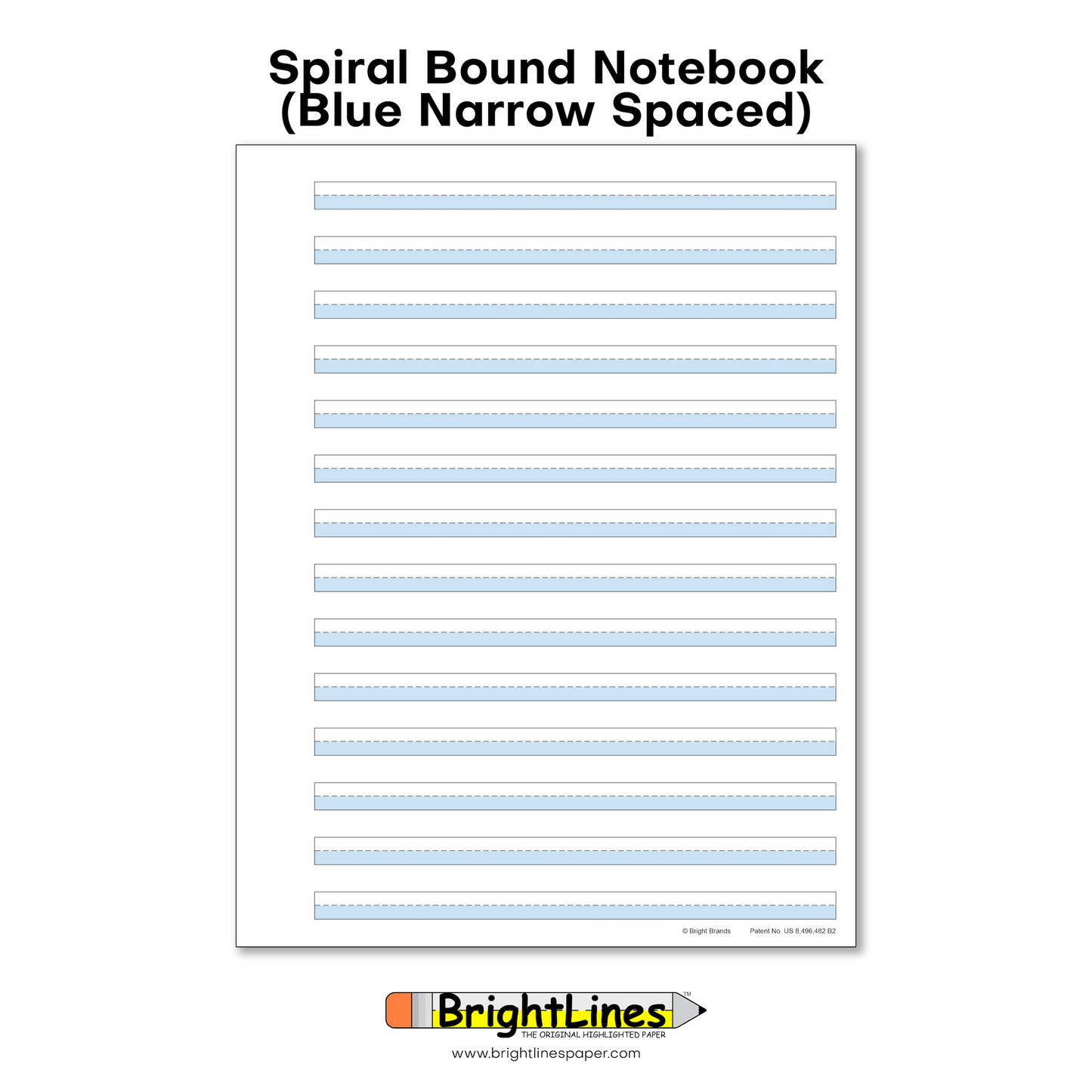 BrightLines - Spiral Notebooks
