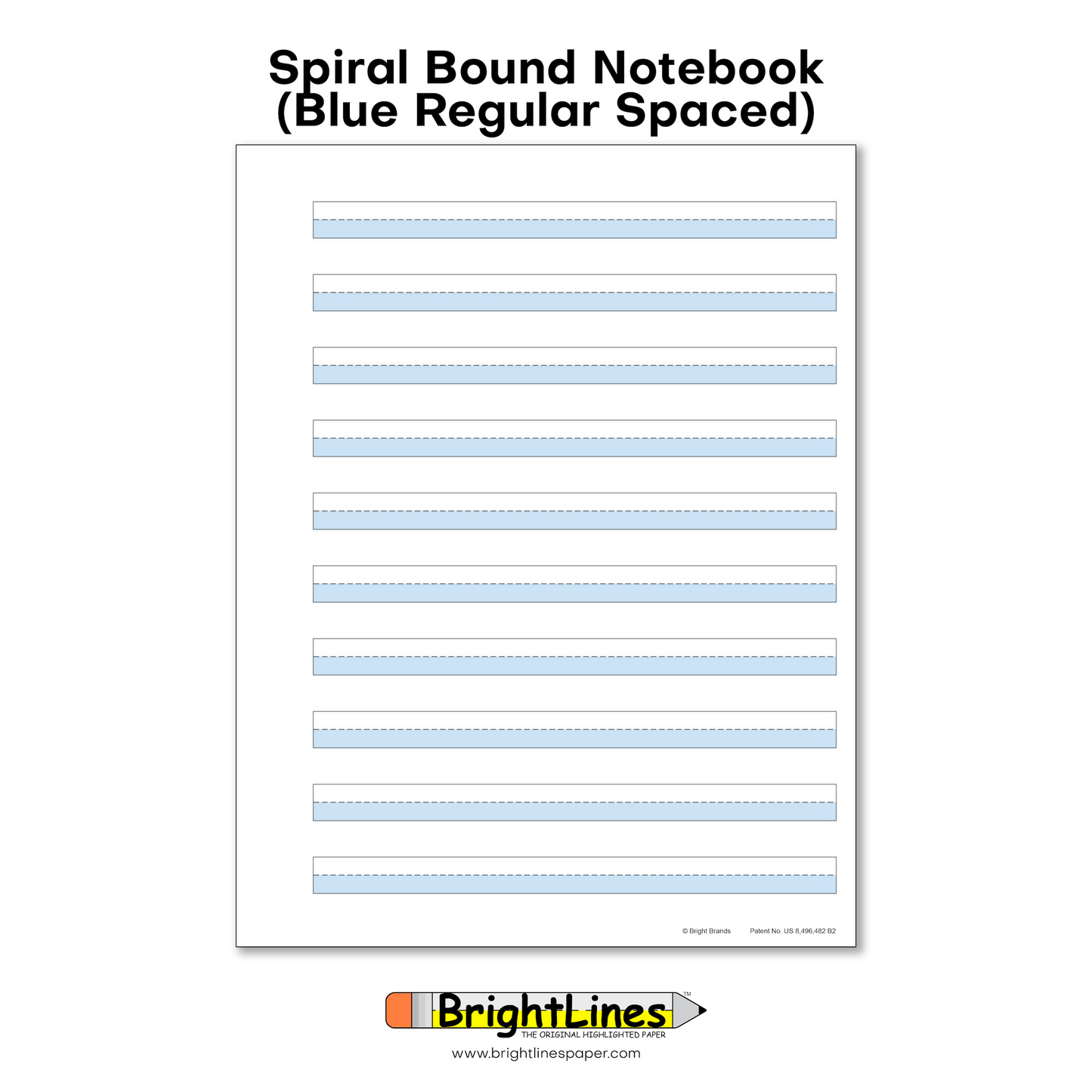 BrightLines - Spiral Notebooks