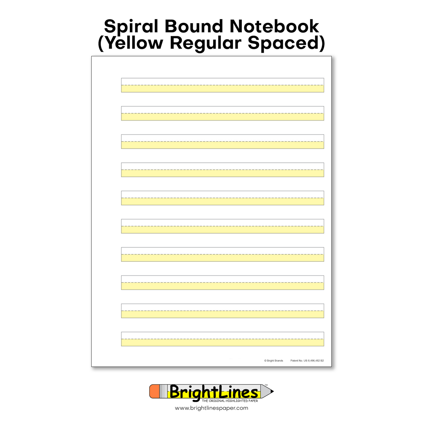 BrightLines - Spiral Notebooks